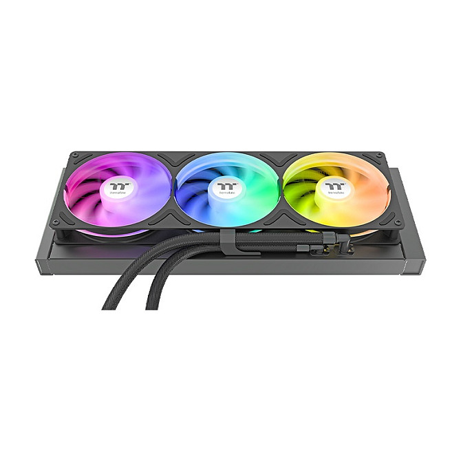 Ftohës për Procesor Thermaltake TH120 V2 Ultra ARGB Sync / 120mm / AIO / ARGB / LCD Display - Zezë - 2