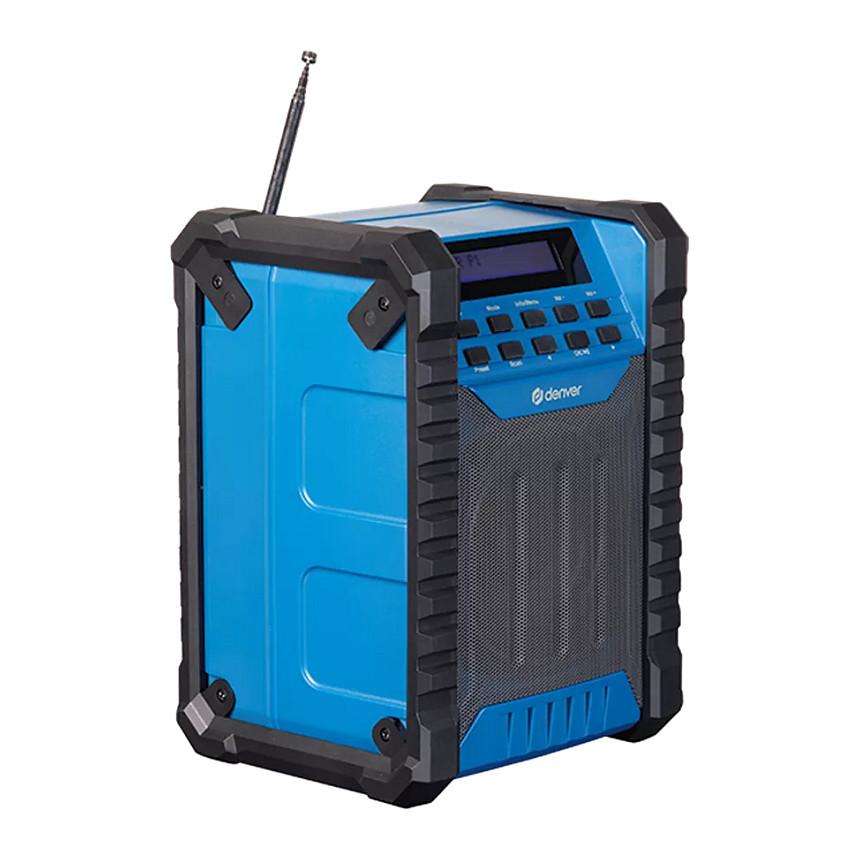 Radio Denver WRD-60, DAB+, FM, Bluetooth, 10W, IP54 - Blu/Zezë - 3