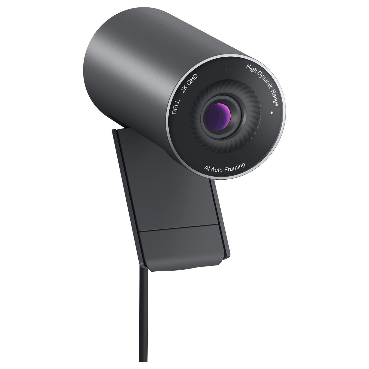 Webcam Dell Pro WB5023 / 2K QHD / 2560 × 1440 / 60 fps / Sony STARVIS / Autofokus / 4× Zoom Digjital / USB 2.0 - Zezë - 2