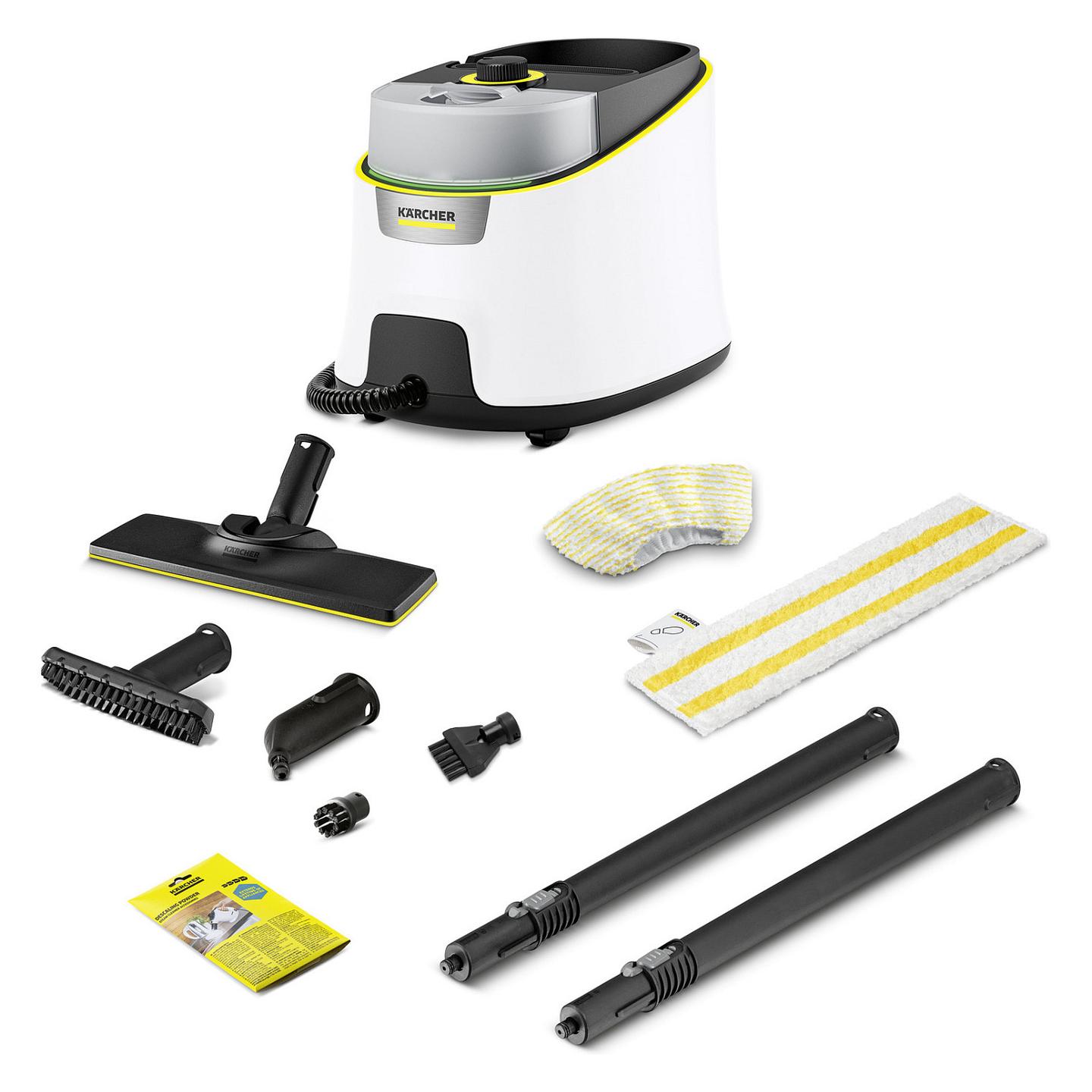 Pastrues me Avull Kärcher SC 4 Deluxe / 2200W / 4Bar / 1.3L / 5m - Bardhë/Zezë