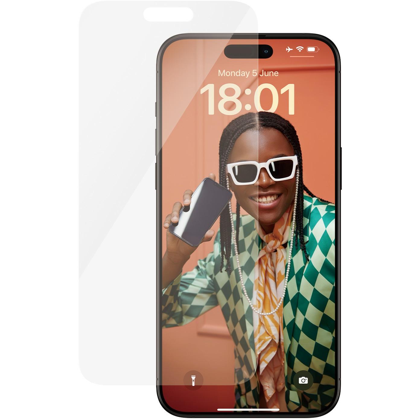 Mbrojtëse Ekrani PanzerGlass / Classic Fit / iPhone 15 Pro Max