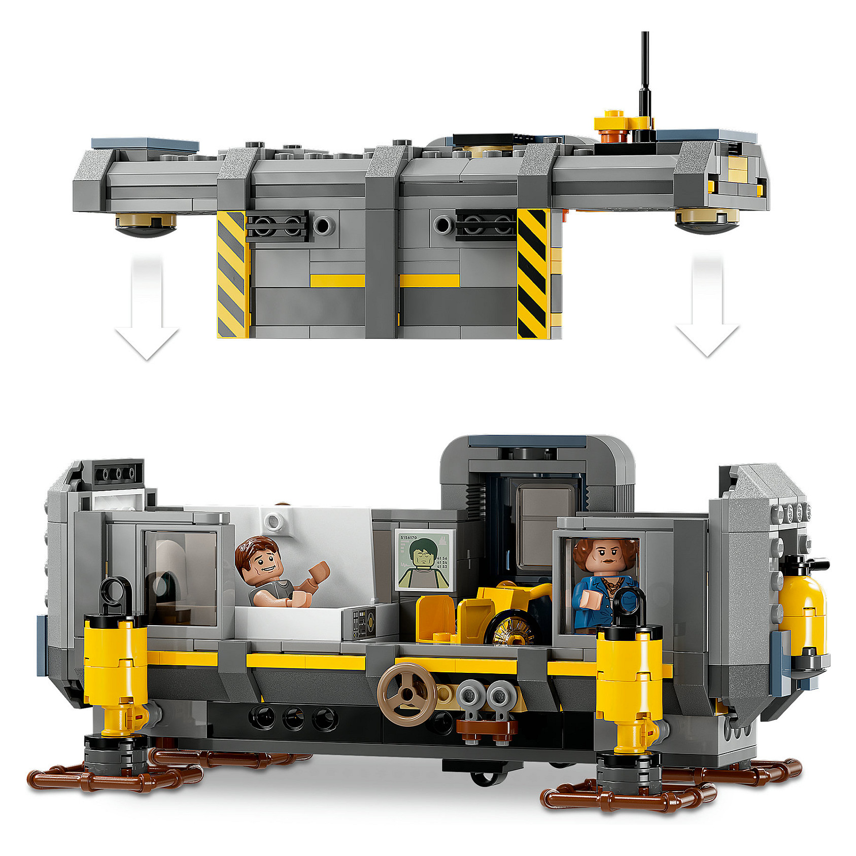 Lodër LEGO Avatar - Malet Fluturuese - 13
