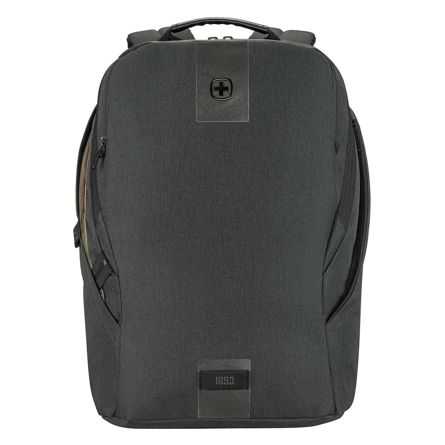 Çantë për Laptop Wenger SwissGear MX ECO Light, 16", 19 L, Ndarje për Tablet 10", Poliester i ricikluar, 0.62 kg - Gri