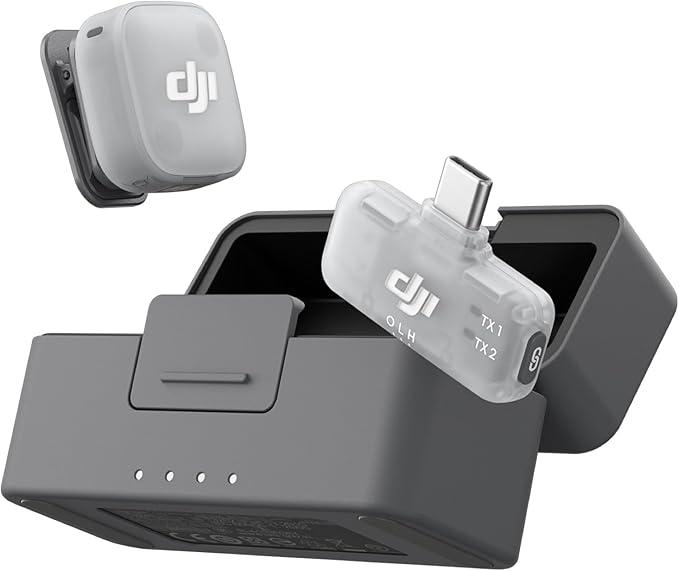 Mikrofon DJI Mic Mini 2, 1 Transmetues, 1 Mobile Receiver, Charging Case - Gri