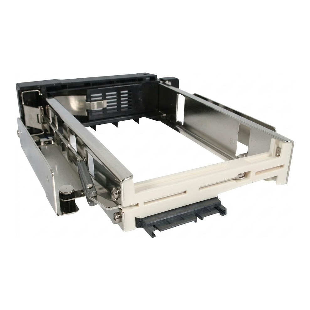 Rack për HDD HSB100SATBK / 3.5" / SATA I+II+III / 5.25" / Hot Swap - Zezë - 1