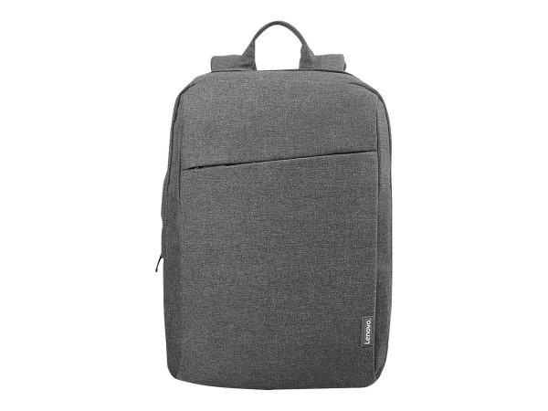 Çantë për Laptop Lenovo B210, 15.6", Poliester, Xhep i Përparmë, Dorezë, Rripa Shpatullash - Hiri