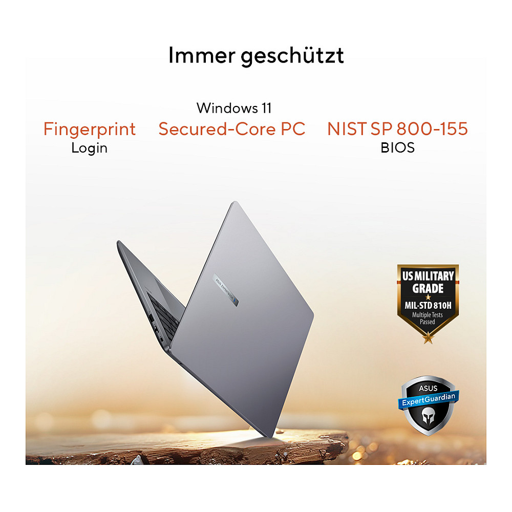 Laptop ASUS ExpertBook PM3 PM3406CKA-LY0095X / Ryzen AI 7-350 / 16GB DDR5 / 512GB / 14" WUXGA IPS-Level / AMD Radeon 860M / DE  - Gri - 16