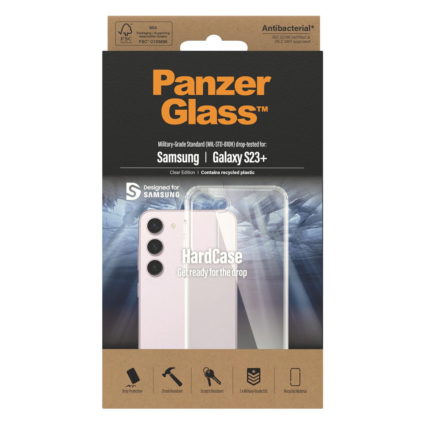 Case për Telefon PanzerGlass HardCase, Samsung Galaxy S23+ – Transparent - 3
