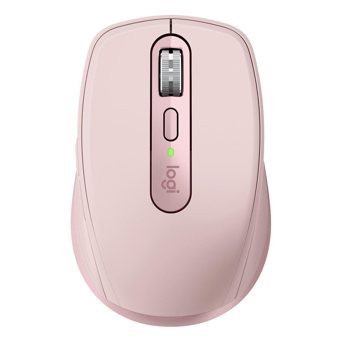 Maus pa Kabllo Logitech MX Anywhere 3S / Optik Darkfield / 8000 DPI / 6 Butona / Bluetooth / 2.4 GHz / Logi Bolt - Rozë - 3