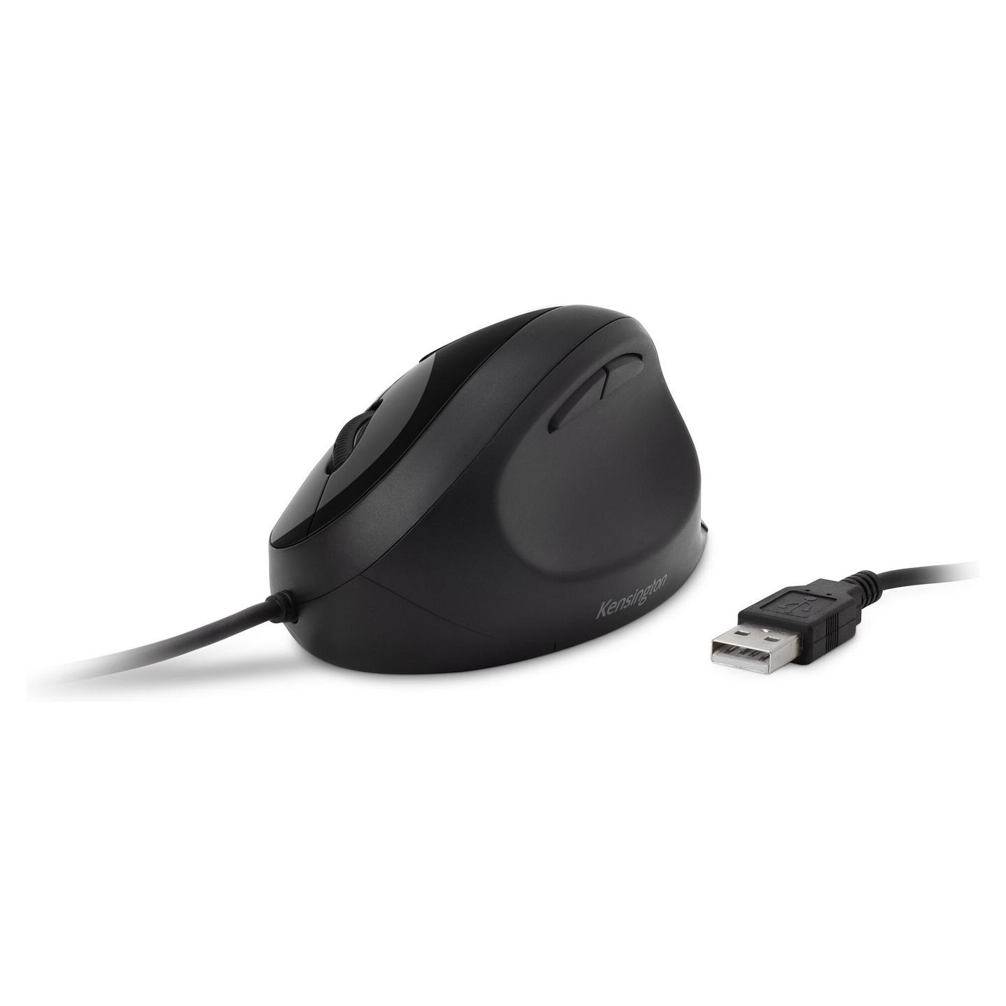 Maus me kabllo Kensington Pro Fit Ergo, USB – Zezë - 6
