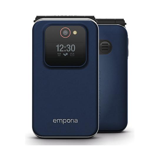 Telefon Emporia emporiaJOY-LTE V3 / 2.8" / 4G LTE / Nano SIM / Bluetooth 5.0 / 2 MP / 64 MB RAM / 128 MB / 1300 mAh / IP54 - Blu