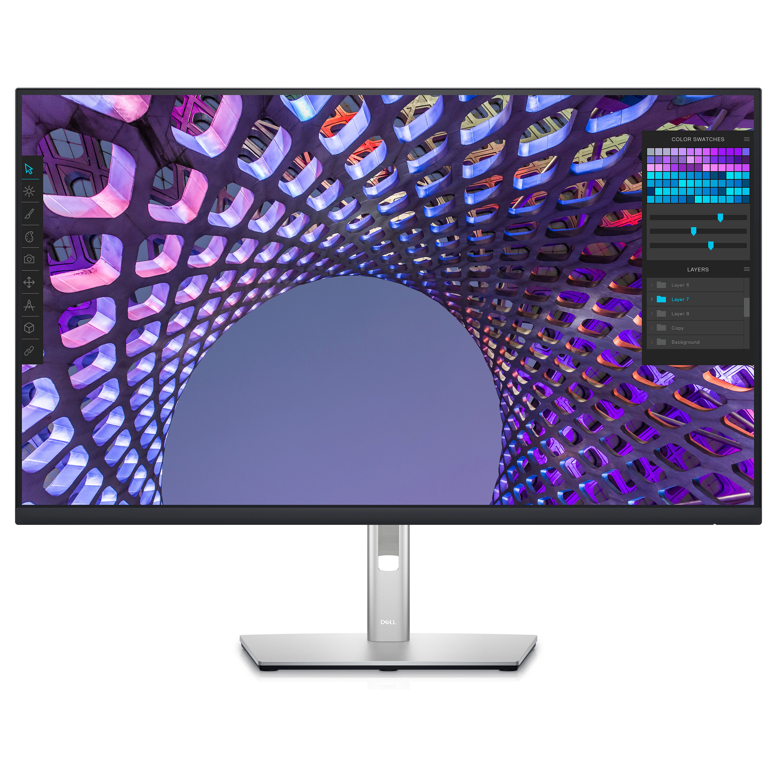 Monitor 4K 80cm/32.5'' (3840x2160) Dell P3223QE 16:9 5ms IPS HDMI DisplayPort USB-C VESA Pivot 4K - 1