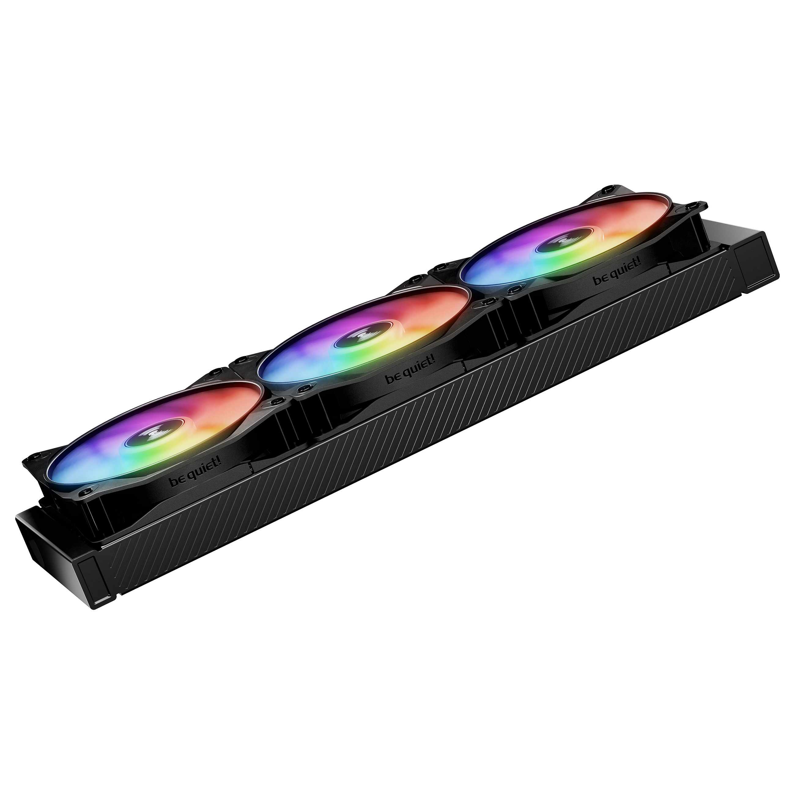 Ftohës për Kasë be quiet! Light Wings LX High-Speed / 120mm / 2100 RPM / PWM / ARGB / 3-Pack – Zezë - 3