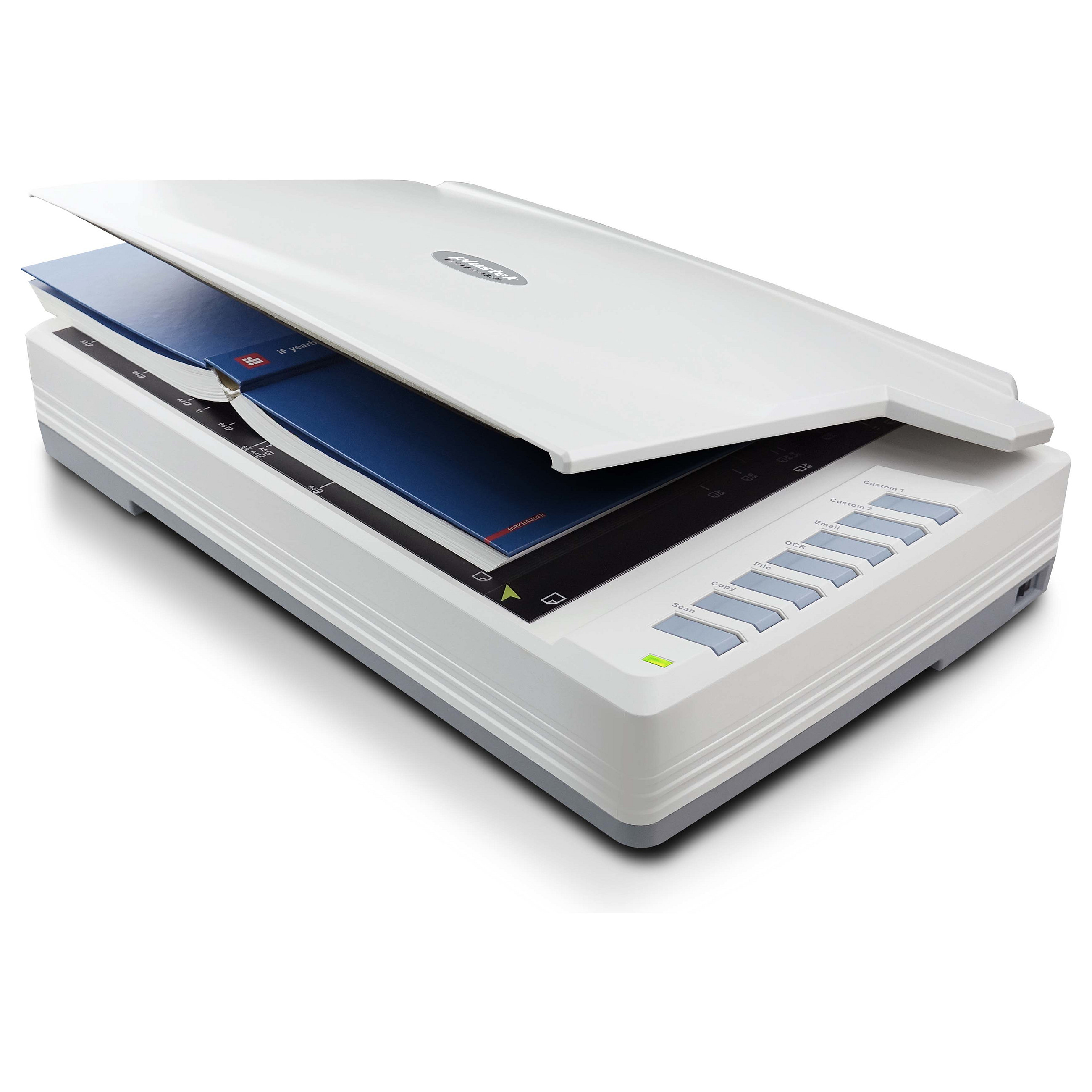 Skaner OpticPro A320E A3+ Flatbed Barcode - Bardhë - 1