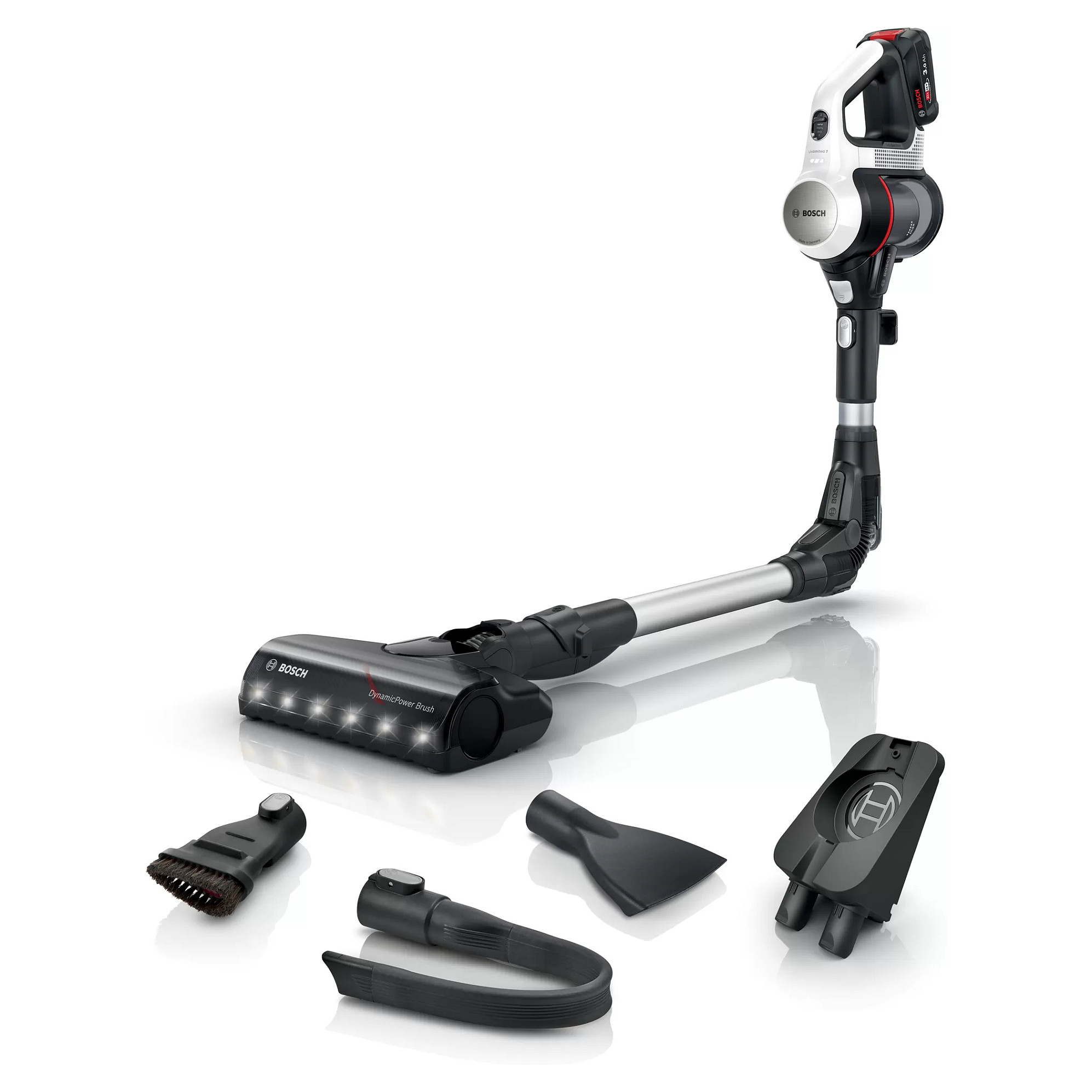 Fshesë robotike Bosch / Unlimited 7 BBS711W / Cordless Stick Vacuum Cleaner - Zezë - 1