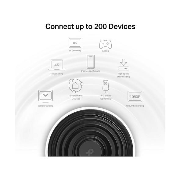 Ruter Mesh TP-Link Deco XE75, Wi-Fi 6E AXE5400, Tri-Band, 3×Gigabit Ethernet – Bardhë - 4