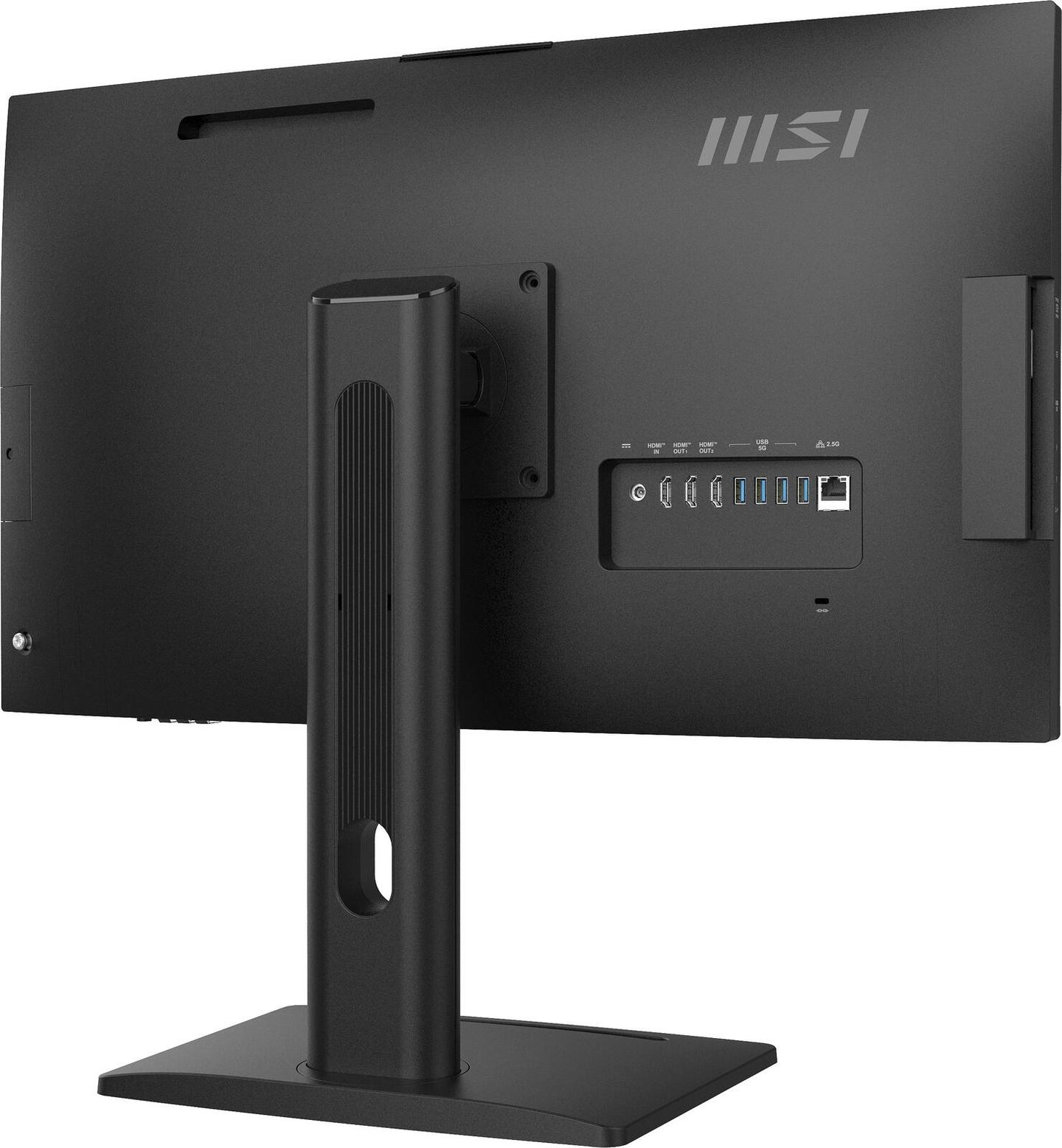AIO MSI Modern AM273QP AI 1UMG-410AT, Core Ultra 5 125H, 16GB DDR5, 512GB, 27" WQHD IPS 100Hz, Intel Graphics, Tastierë & Maus - Zezë - 5