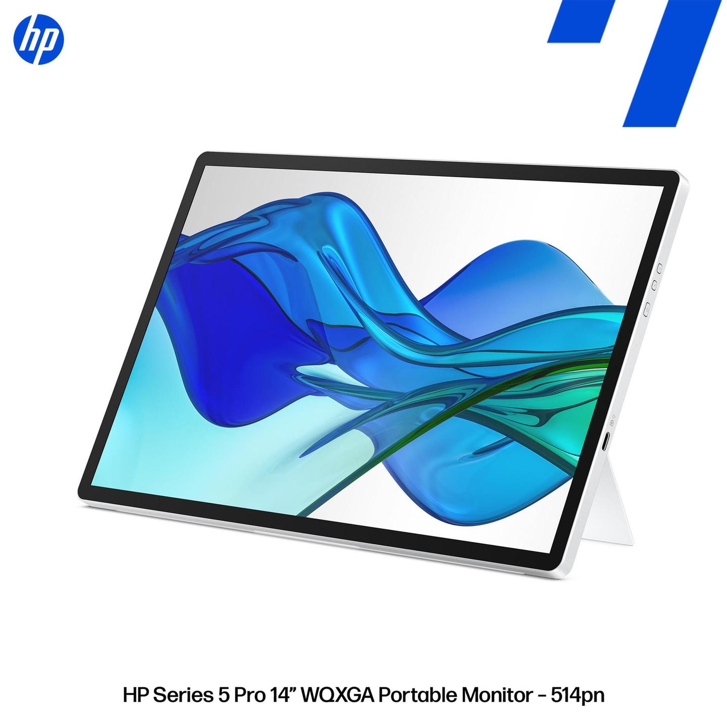 Monitor HP Series 5 Pro 514pn / B88JWAA#ABB / 14" / WQXGA / IPS Black / Neo / 75Hz / 7ms / 2x USB-C / 65W PD – Argjend - 3