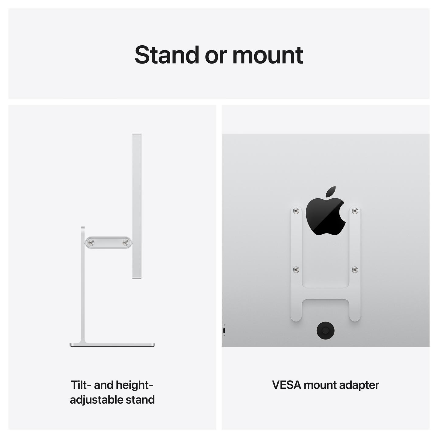 Monitor Apple Studio Display XDR / Nano-texture glass / 27" / 5K Ultra HD LED / VESA - Argjend - 7