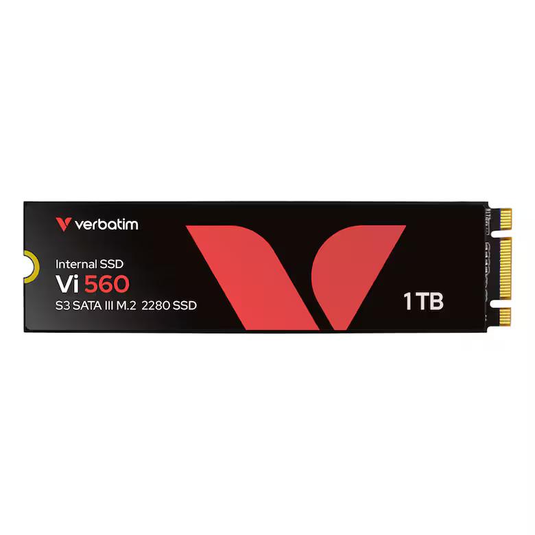 SSD e Brendshme Verbatim Vi560 S3, 1TB, M.2 2280, SATA III, 520MB/s Read, 490MB/s Write 