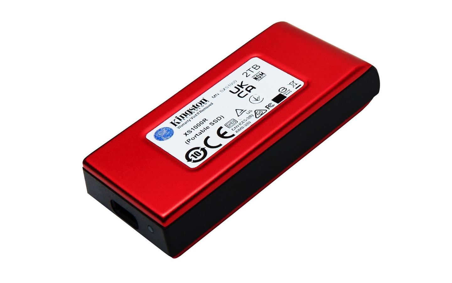 SSD e Jashtme Kingston XS1000 / SXS1000R/2000G / 2TB / USB 3.2 Gen 2 / 1050MB/s Read / 1000MB/s Write – Kuqe - 3