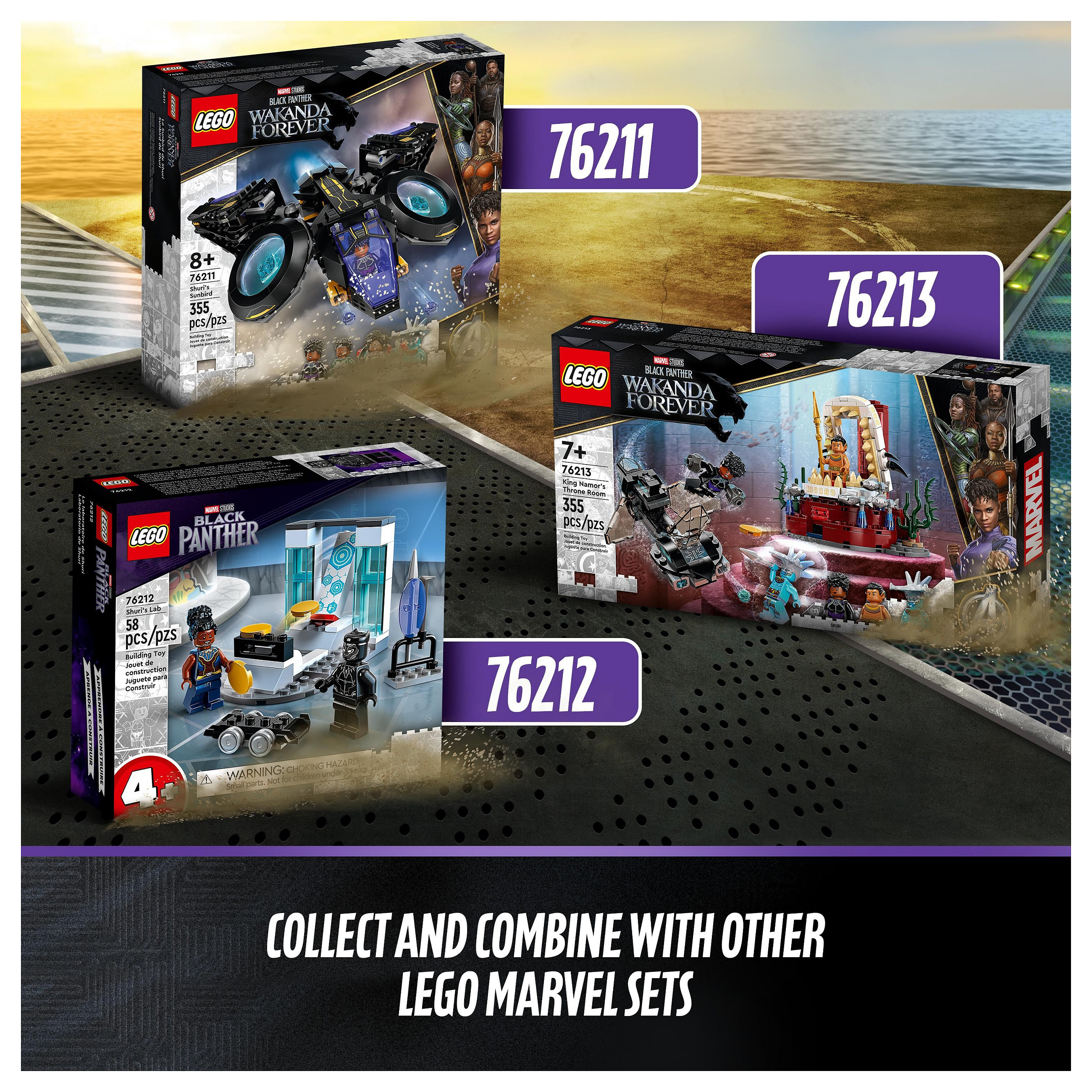 LEGO Marvel - Shuri’s Sunbird - 26