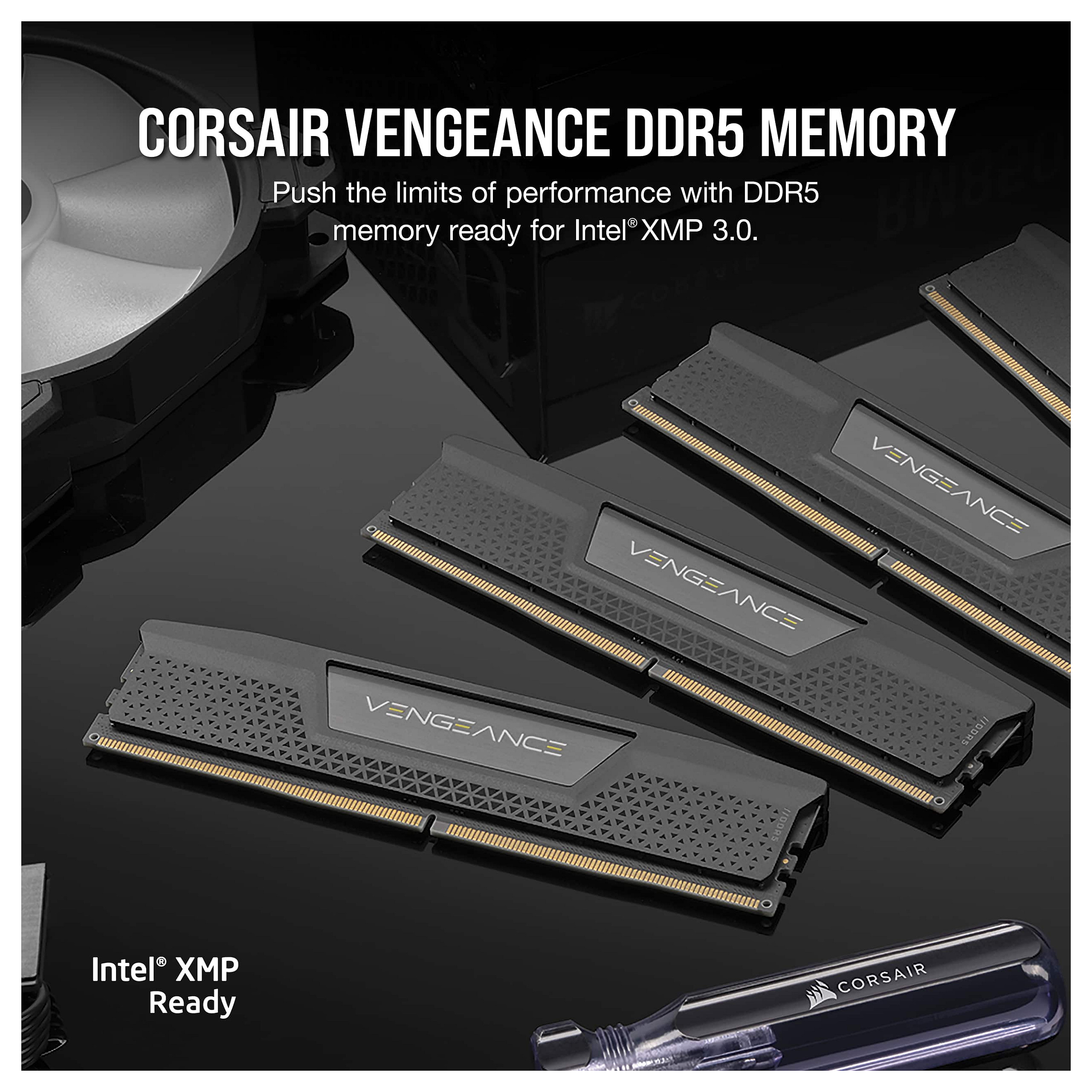 RAM Memorie DDR5 / 32GB / 6000MHz / CL38 / Corsair Vengeance / (2x16GB) - 7