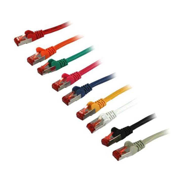 Kabllo për Rrjet Synergy 21 S216054 / RJ45 - RJ45 / Cat.6 / S/FTP / 3 m - Portokalli