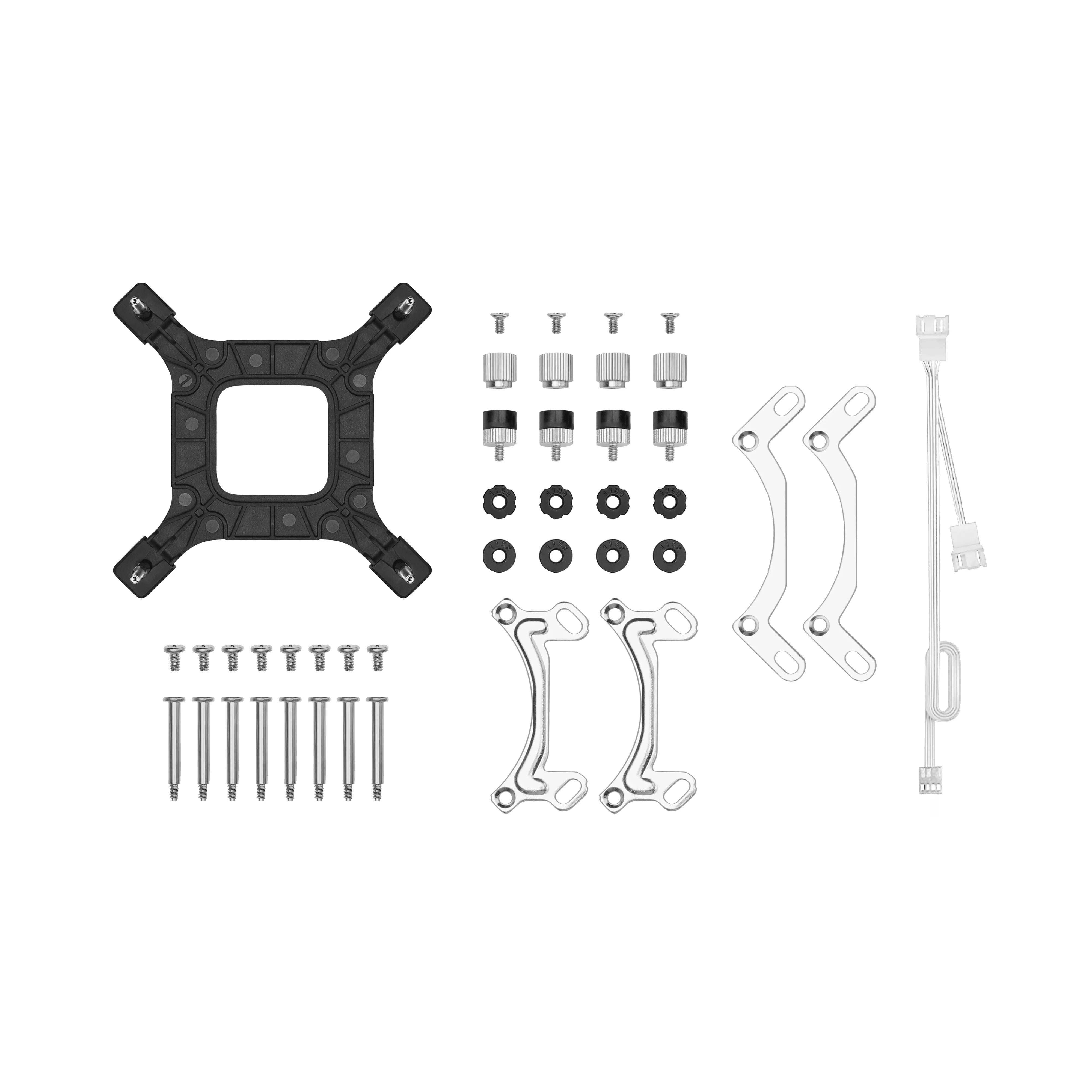 Ftohës për Procesor DeepCool LE520 WH / 240mm / 2x120mm / 500-2250RPM / ARGB - Bardhë - 4