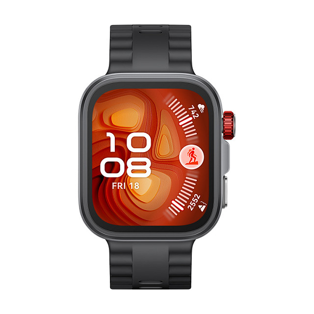 Orë e mençur Huawei Watch Fit 4 Pro / Black Fluoroelastomer Strap - Zezë - 1