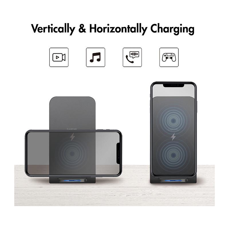 Adapter LogiLink PA0315RF / Wireless / 15W / Twin Coil / USB-C – Zezë - 6