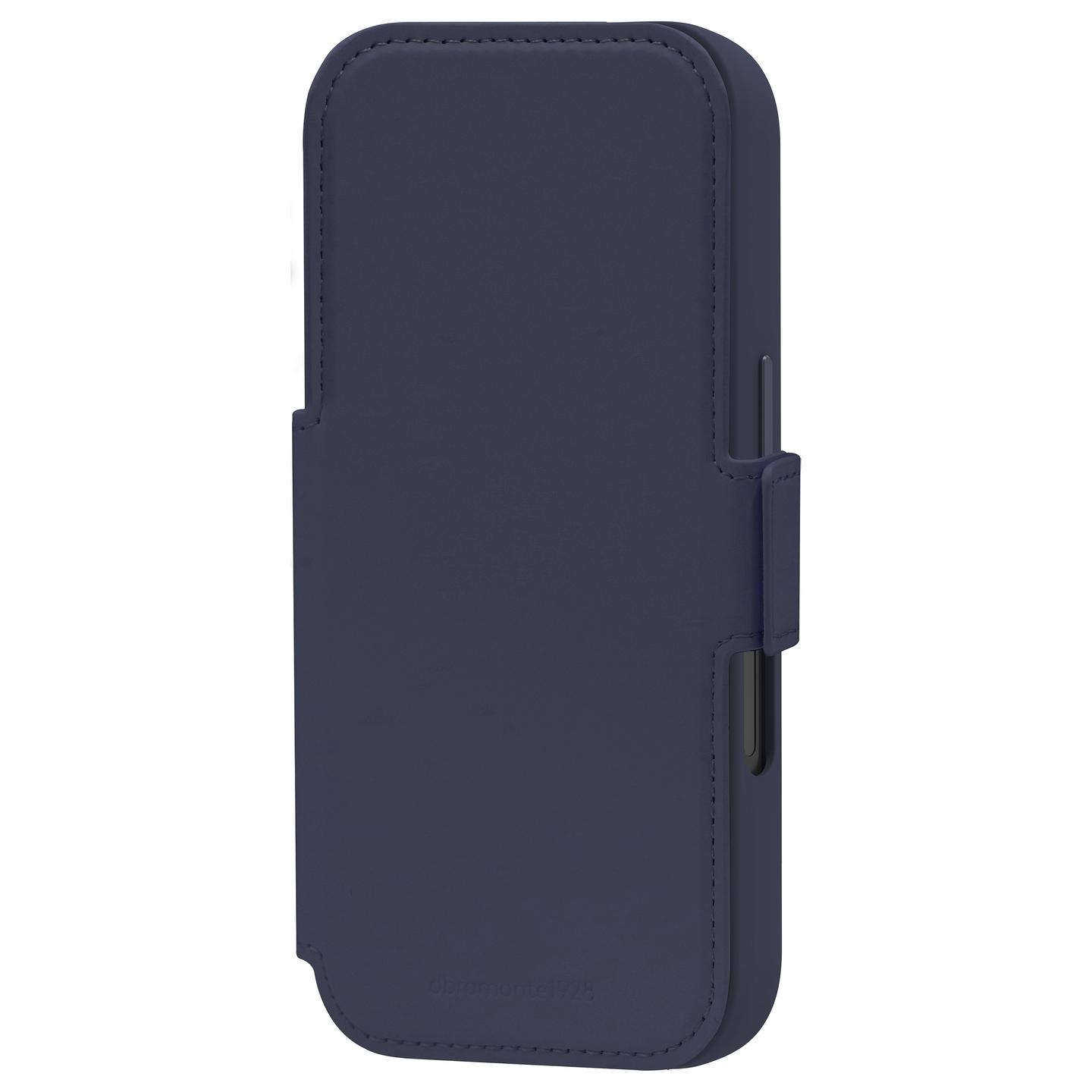 Case për Telefon dbramante1928 Lynge MS ICON, iPhone 17 Pro, MagSafe, Portofol, 3 Ndarje për Karta - Blu e Errët - 4