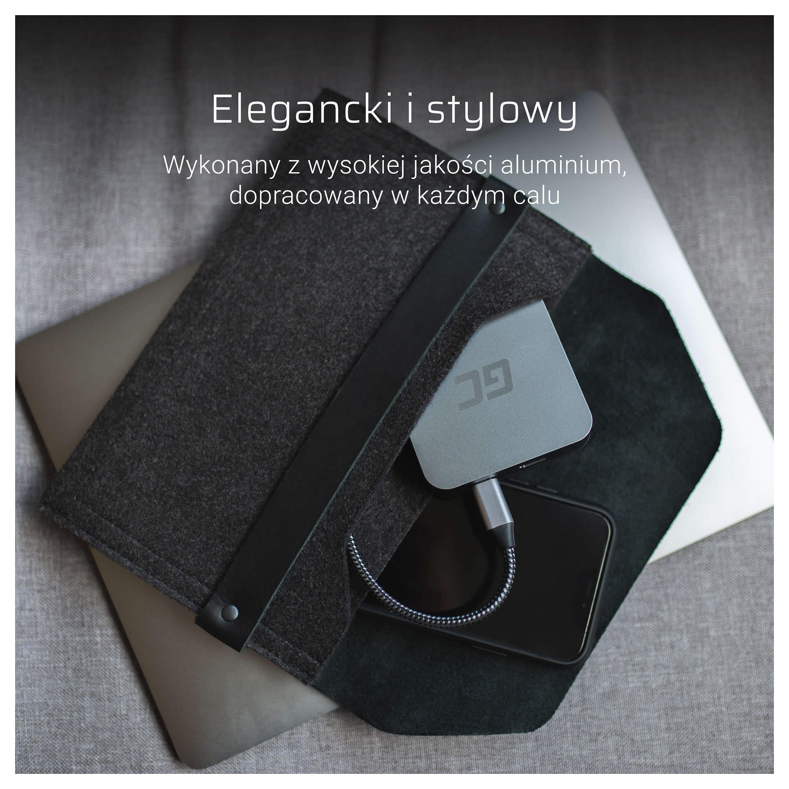 HUB Green Cell AK61 USB‑C / 6 Porta (3x USB 3.0, USB‑C, HDMI, Gigabit LAN) - Argjend - 4