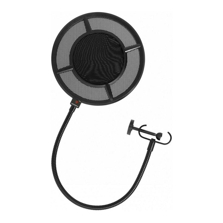 Aksesor për Mikrofon Thronmax P1 / Pop Filter / Metal - Zezë