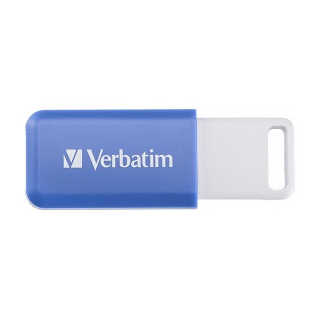 USB Flash Drive Verbatim DataBar, 64GB, USB 2.0 - Blu - 2