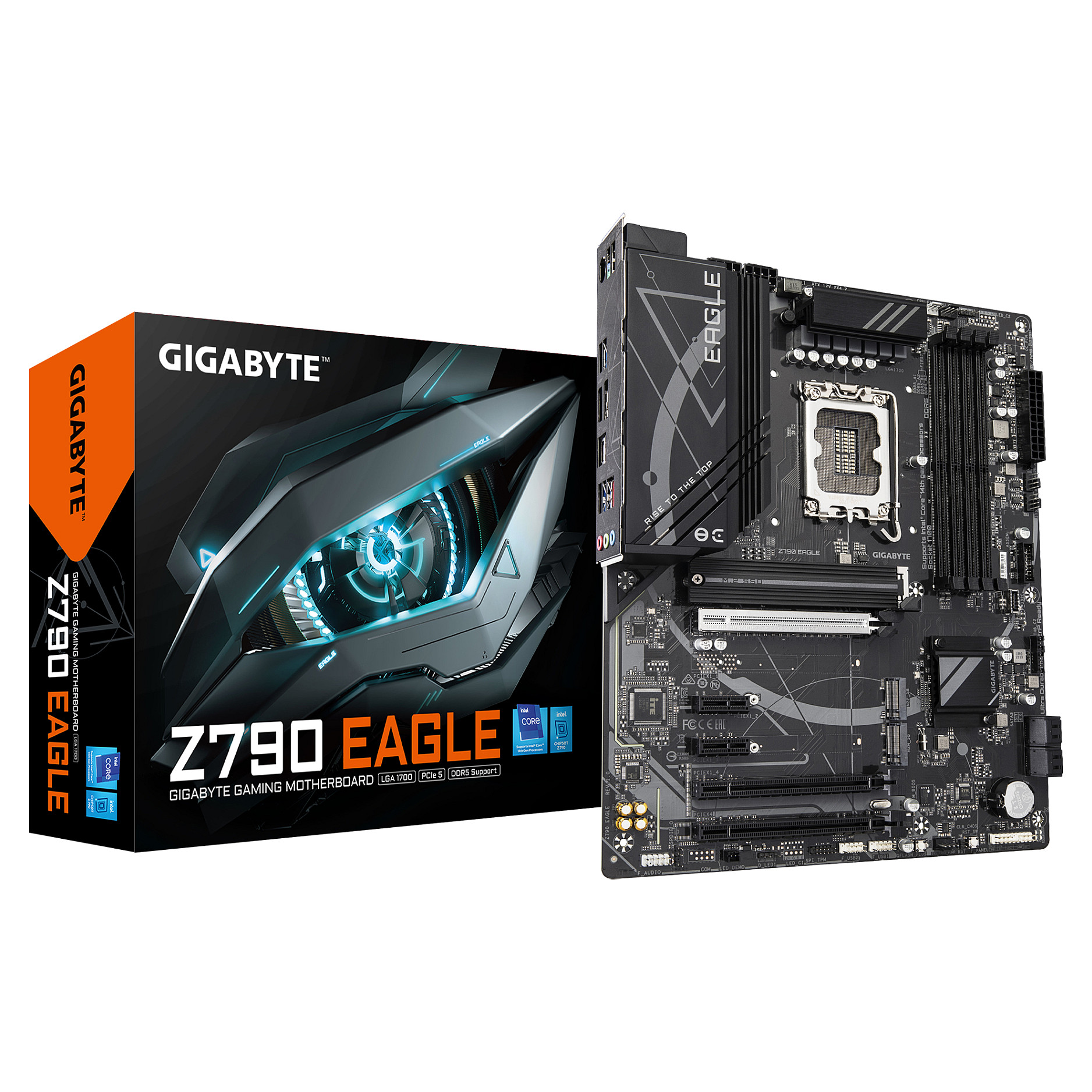 Pllakë Amë MB Intel Gigabyte Z790 Eagle / LGA 1700 / DDR5 / HDMI+DP - 1