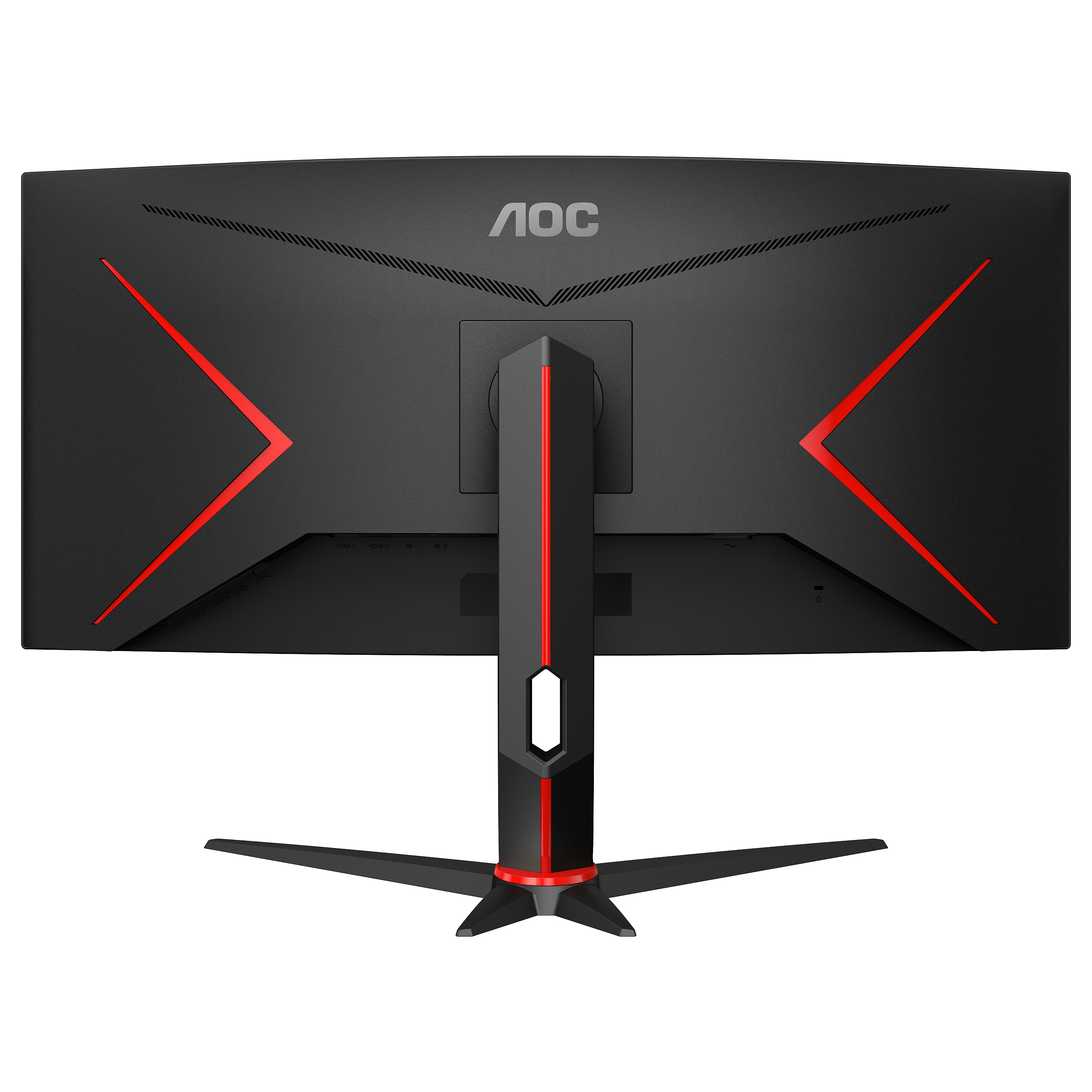 Monitor Gaming AOC CU34G2XP/BK / 34"/ UltraWide Quad HD VA / LED / Curved / 180Hz / 1ms / USB+HDMI+DP - Zezë - 6