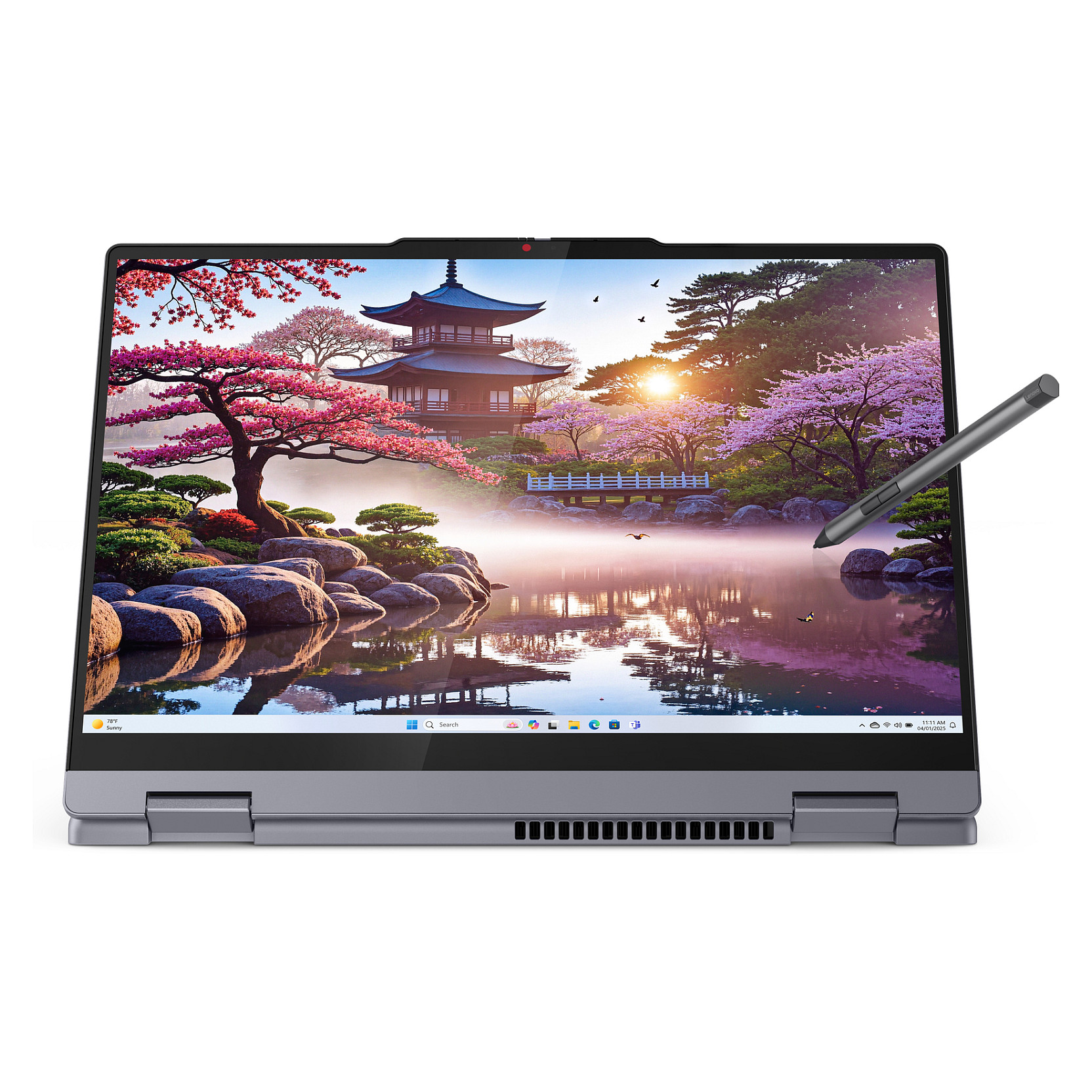 Laptop Lenovo IdeaPad 5 2-in-1 14AKP10 83KT0025GE / Ryzen AI 7 350 / 16GB LPDDR5 / 512GB / 14" WUXGA OLED Touch / AMD Radeon 860M / DE  - Gri - 9