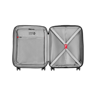 Çantë Kabine Wenger SwissGear 612536 Prymo / Hard Shell / Polycarbonate + ABS / 36 L / 55 × 40 × 20 cm / 4 Double Spinner Wheels / 2" Expandable / Travel Sentry - Zezë - 4