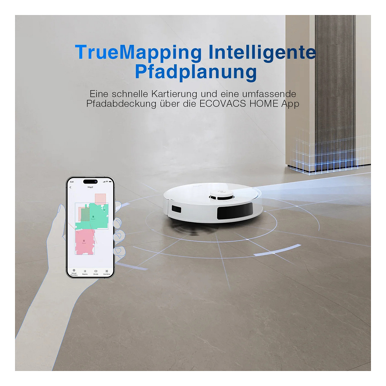 Fshesë Robotike DEEBOT N20 PLUS – Bardhë - 15