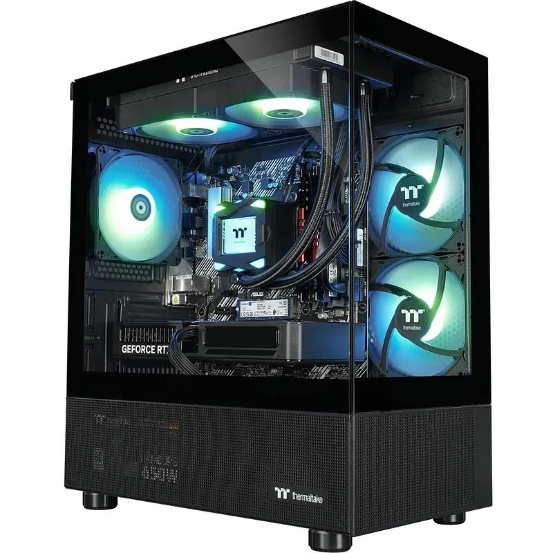 Kompjuter Gaming Thermaltake FTW V170A 5070 Elite Black, Ryzen 7 7800X3D, 32GB DDR5, 1TB, RTX 5070 12GB - Zezë