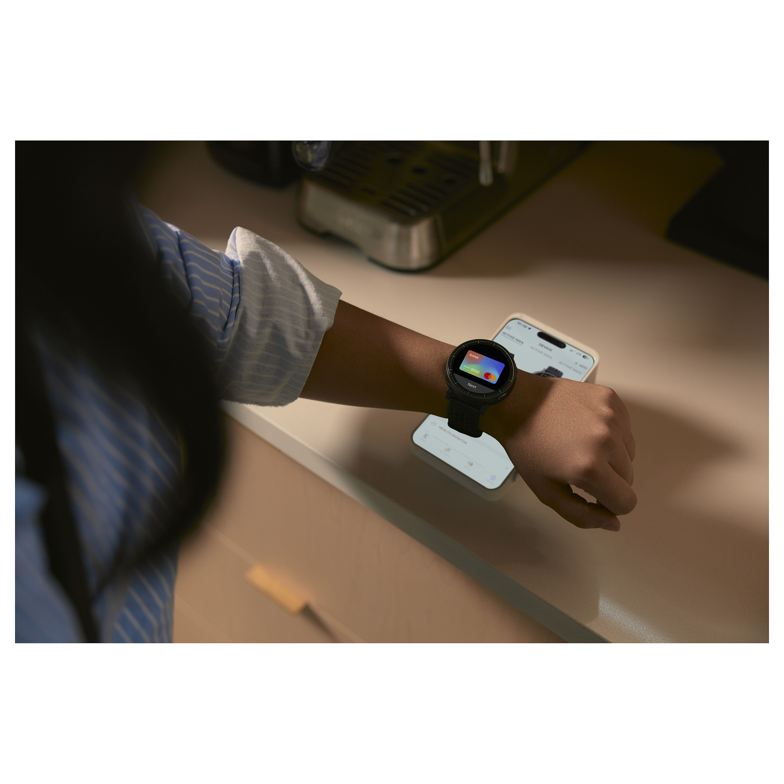Orë e Mençur Amazfit Active Max / AMOLED 1.5" / GPS / NFC / Bluetooth / 4GB - E Zezë - 10