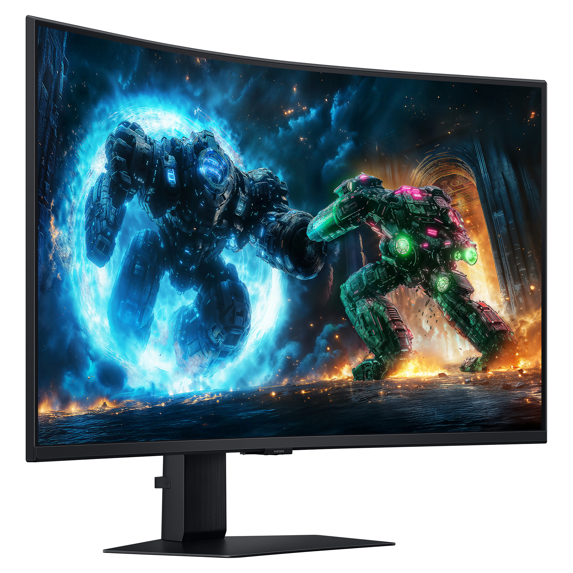 Monitor Gaming Samsung S37FG756EU G75F / 37" / 4K Ultra HD VA LCD / 165 Hz / 1ms / USB + HDMI + DP / Curved - Zezë - 5