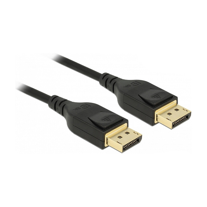 Kabllo DisplayPort DELOCK 1.4 / Pasiv / 8K60Hz / 2 m – Zezë - 2