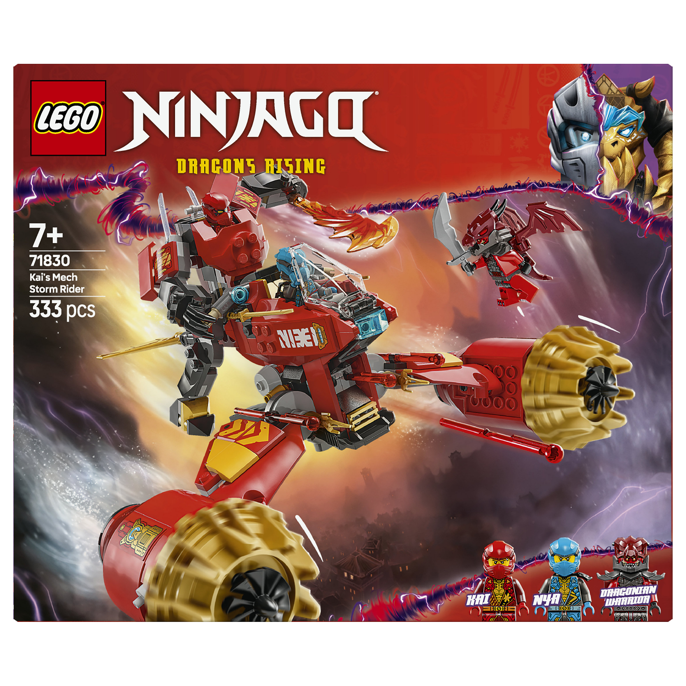Lego Ninjago  71830 / Kai’s Storm Rider Mech - 24