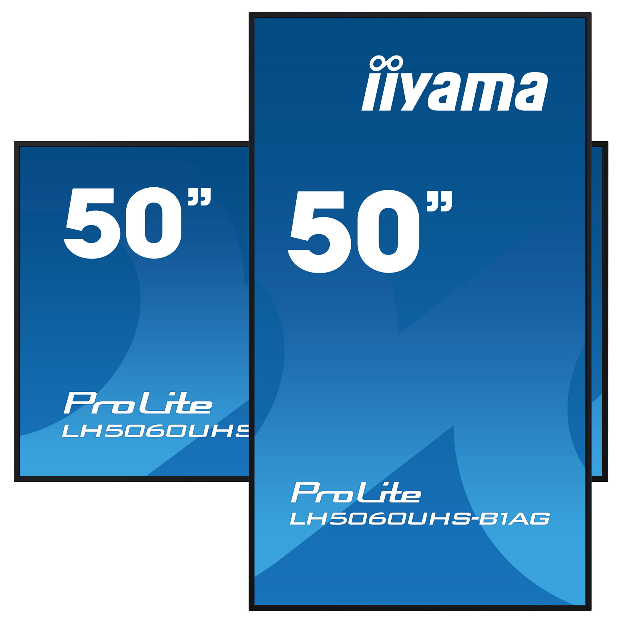 Ekran Prezantues IIYAMA LH5060UHS-B1AG / 49.5"/ 4K Ultra HD IPS LED / 60Hz / 8ms / HDMI - Zezë - 5