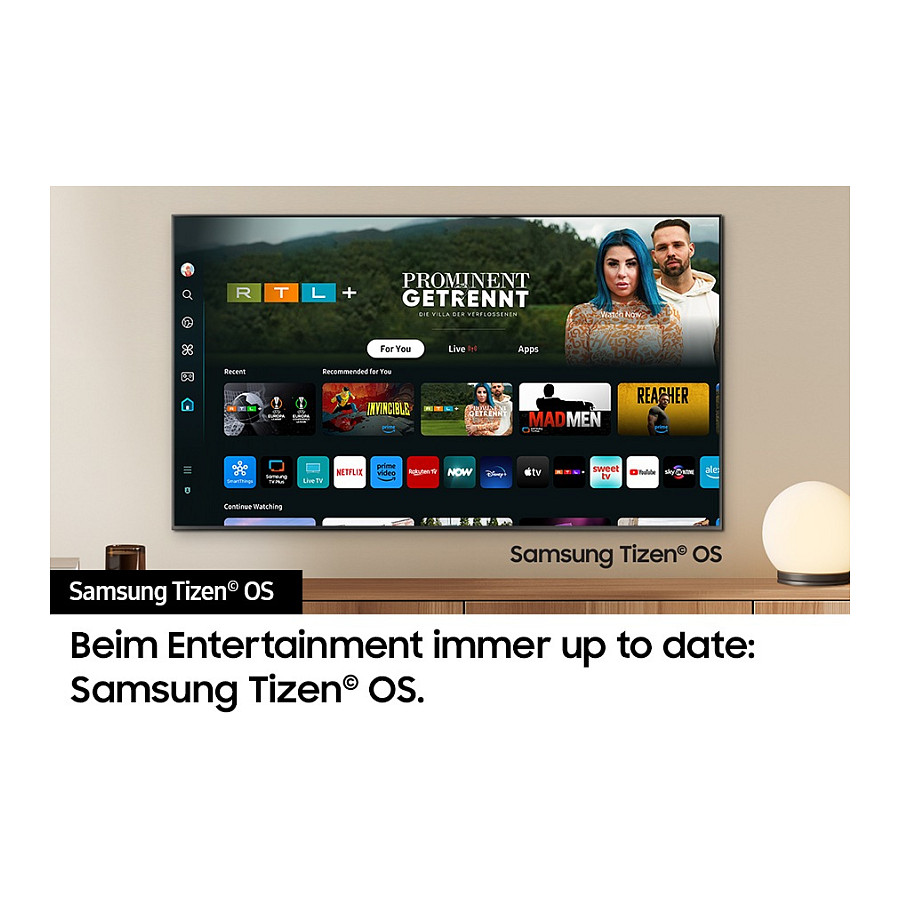 Smart TV Samsung GQ85Q80DATXZG / 85"/ 4K Ultra HD / QLED / 100Hz / HDMI+USB+HDR10+ - Zezë - 7