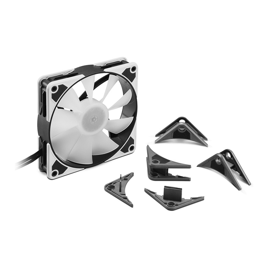 Ftohës për Kasë 140mm Sharkoon SilentStorm 140 PWM RGB Fan - Zezë - 5