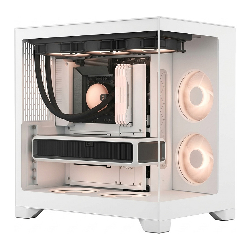 Kasë Fractal Design Pop 2 Vision RGB -Bardhë - 1