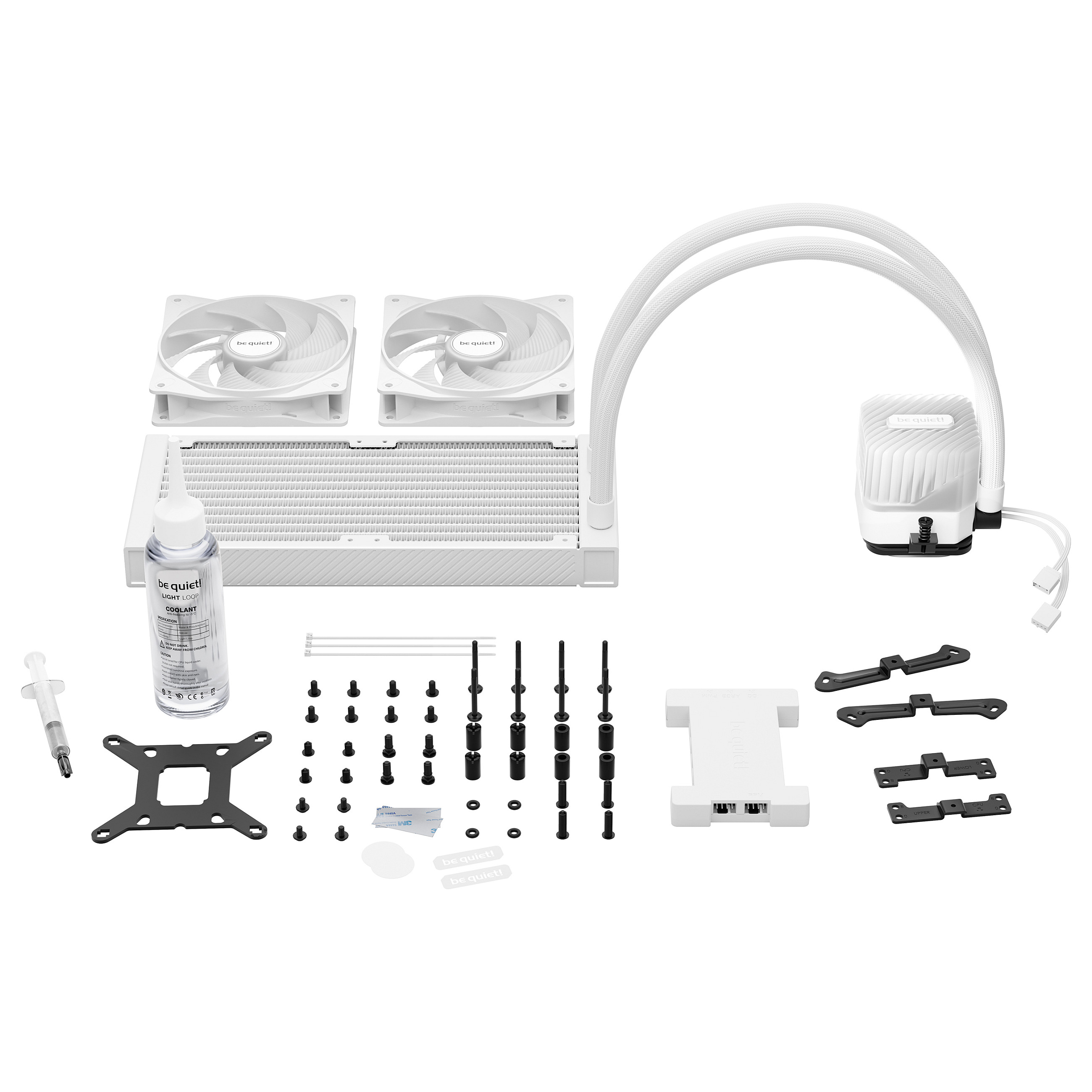 Ftohës për Procesor K Cooler be quiet! LIGHT LOOP 240mm, ARGB, i bardhë - 7